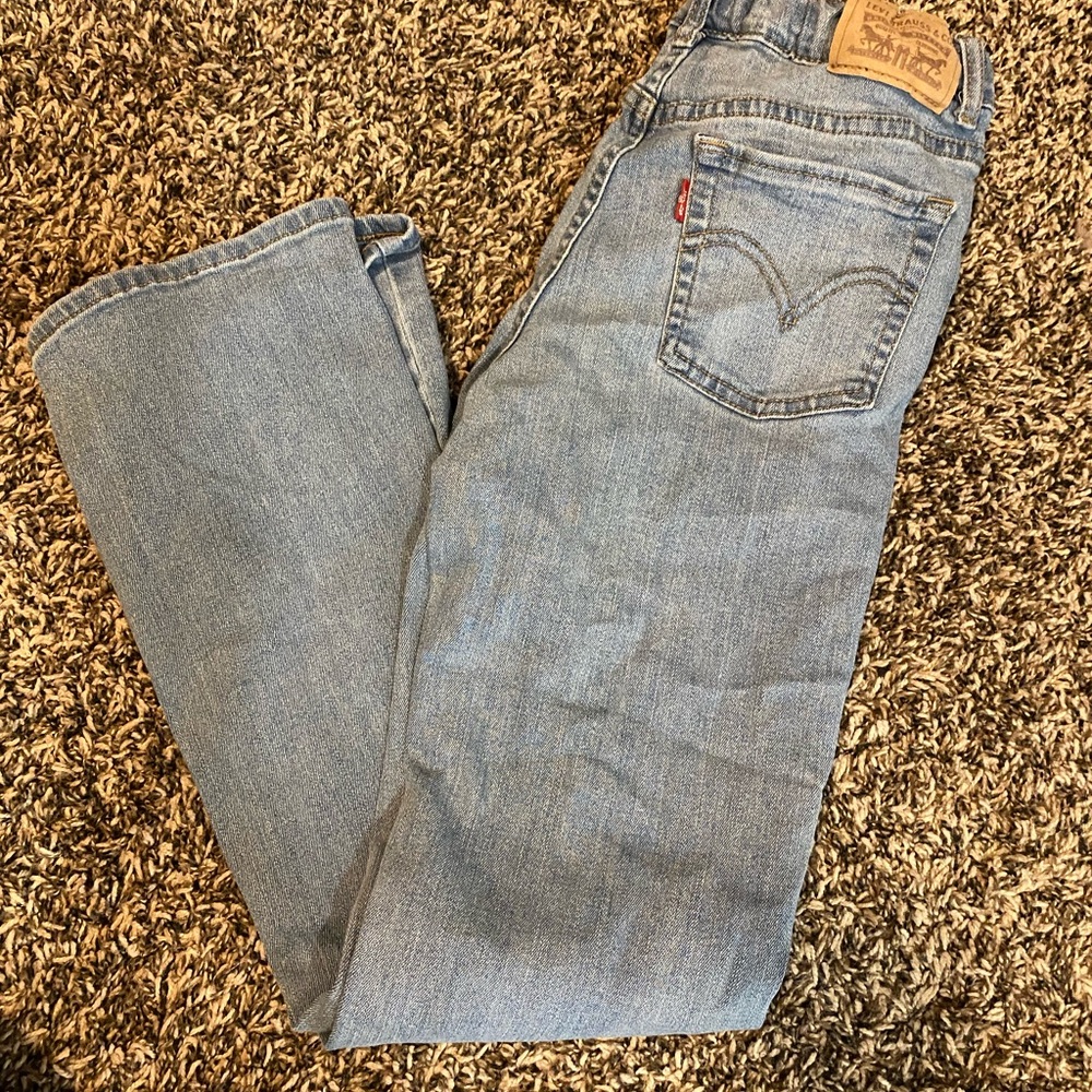 Levi's Light Blue Boot Cut Denim Jeans